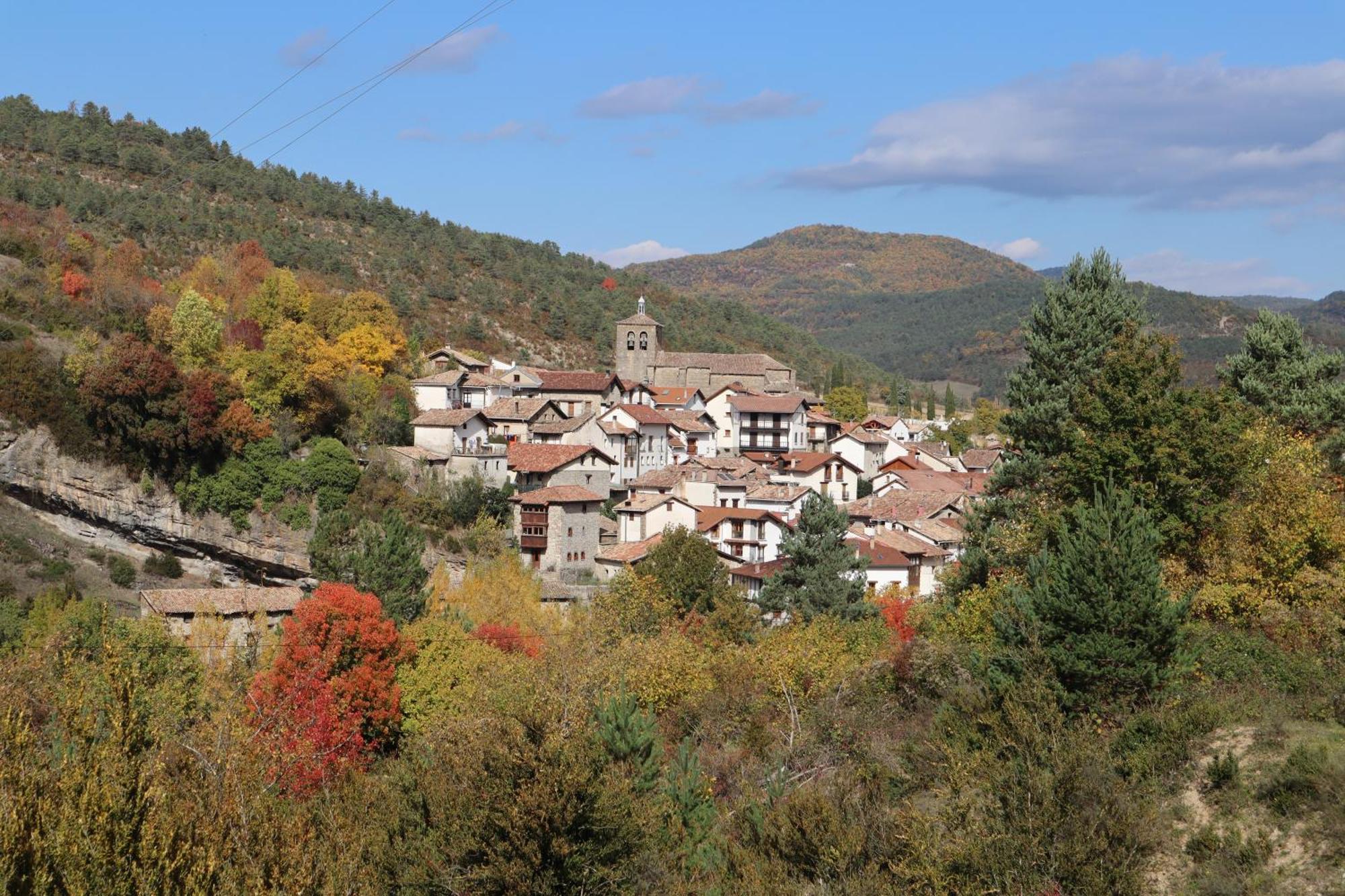 Hotel Rural El Almadiero Burgui ภายนอก รูปภาพ