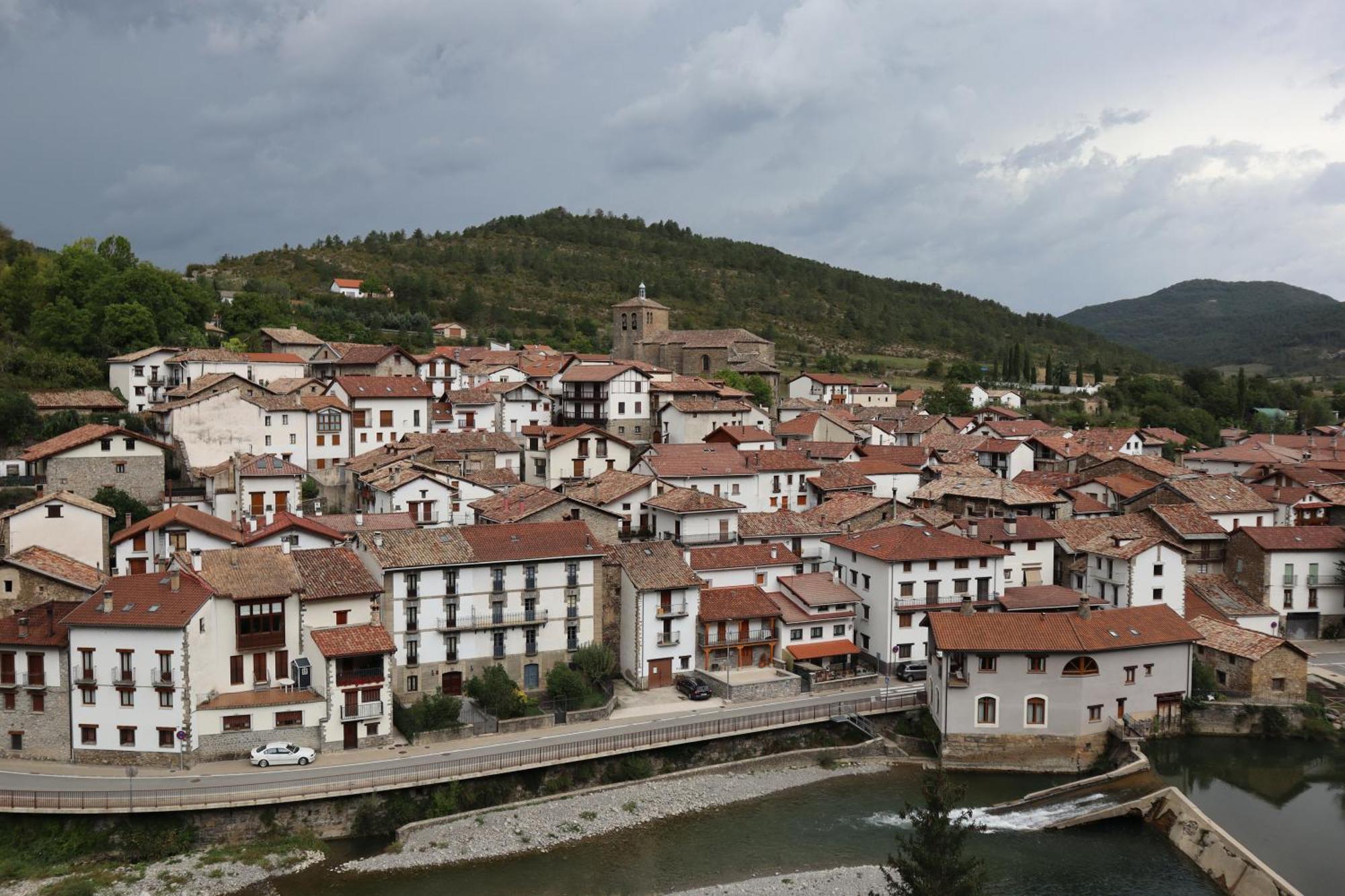 Hotel Rural El Almadiero Burgui ภายนอก รูปภาพ